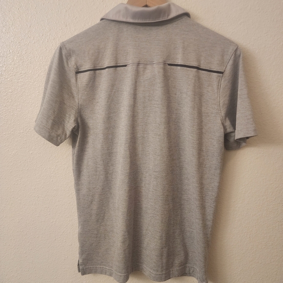 Nike Run Dri-Fit Gray Polo Shirt Mens Small - Picture 5 of 8